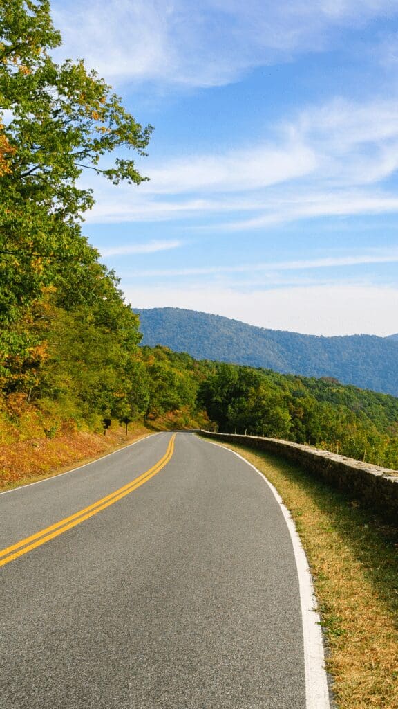 view of drive into park