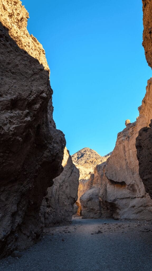 canyon showing rocky sides