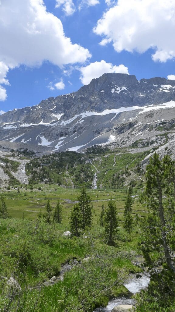 view of valley and mountains