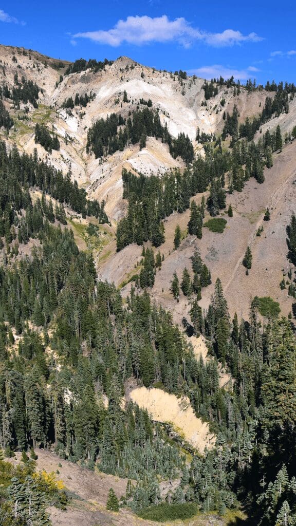 view of hillside