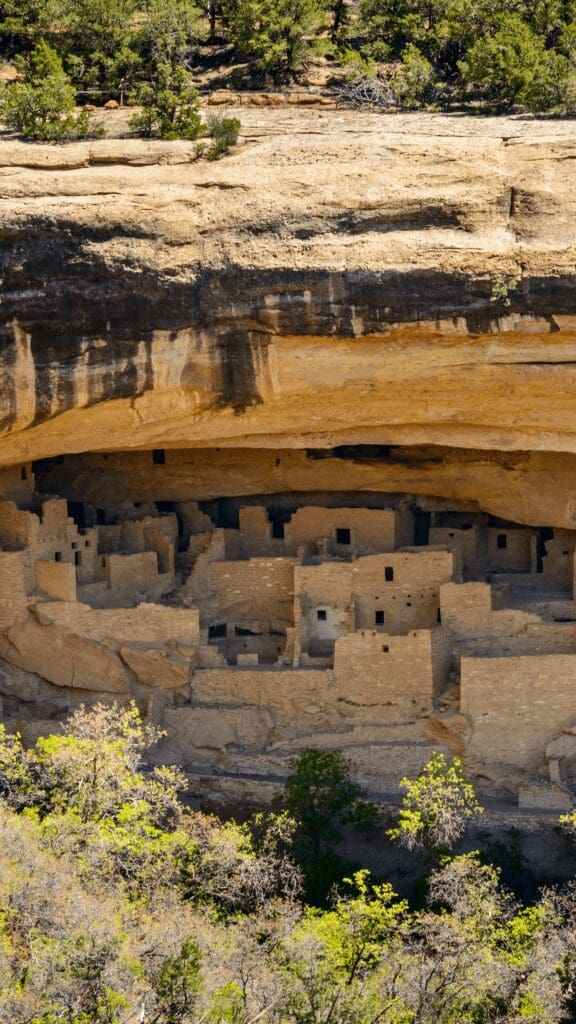 cave where houses were built