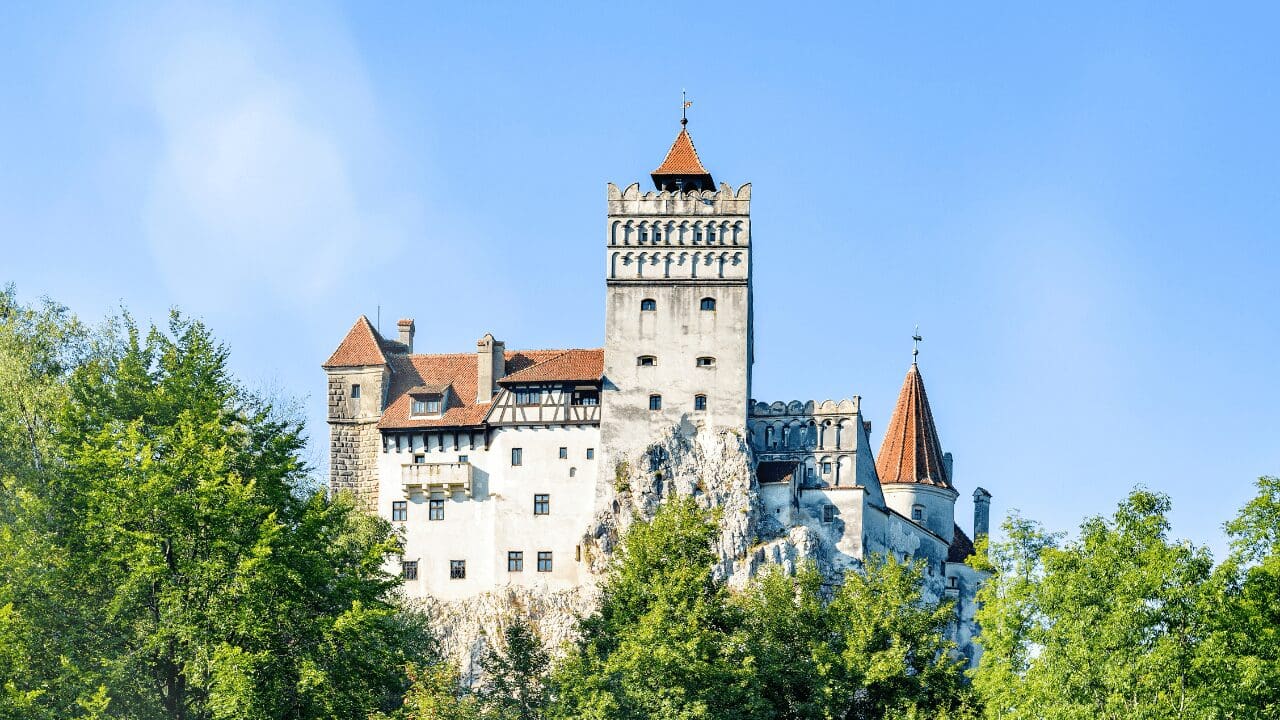 view of the outside of castle