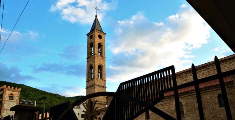 Bell tower of a church