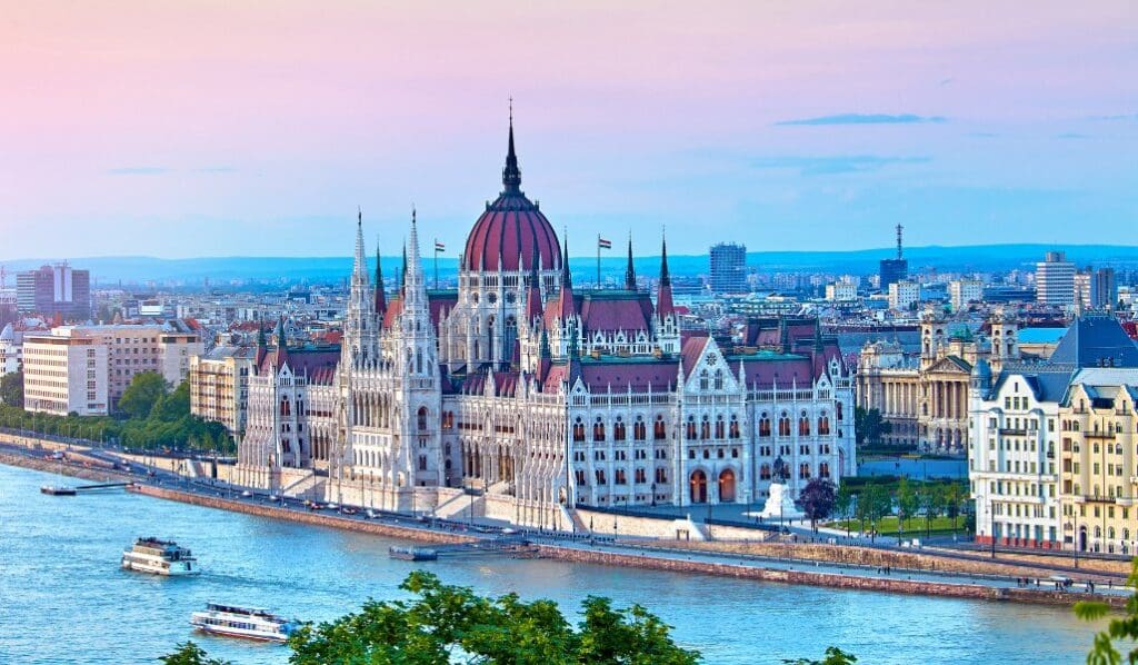 government building in Budapest