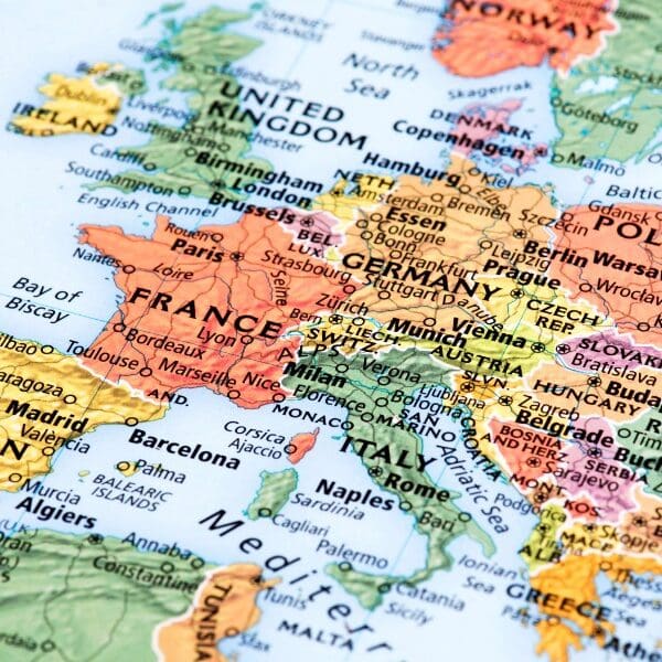 map of europe