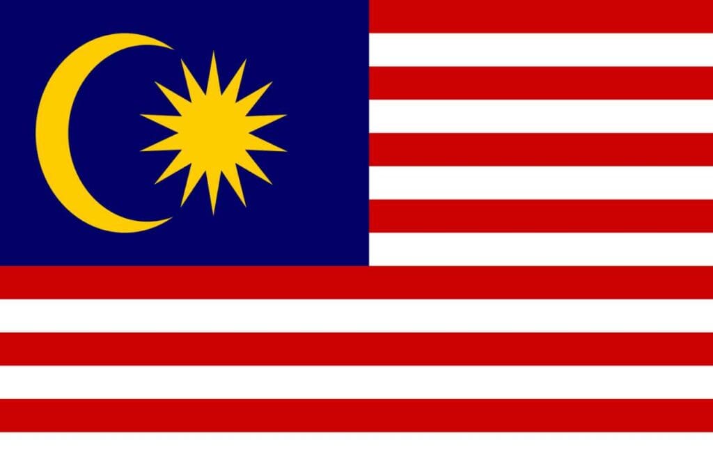 red, white, blue, and yellow flag