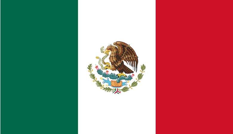 red, white, and green flag