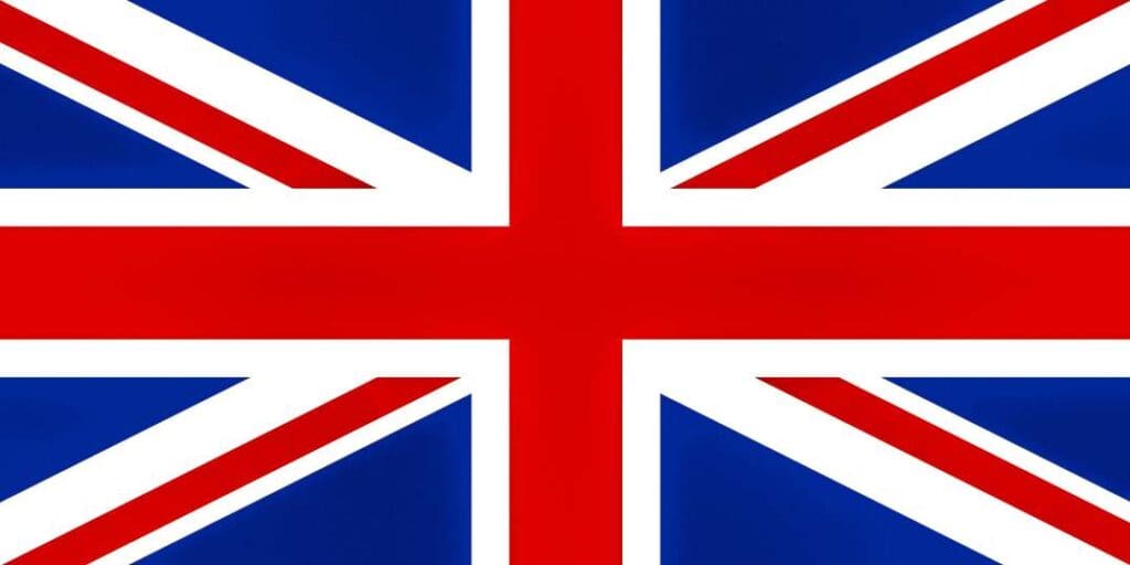 a red, white, and blue flag