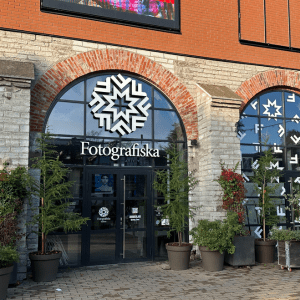 Entry to the Fotografiska Museum in Tallinn
