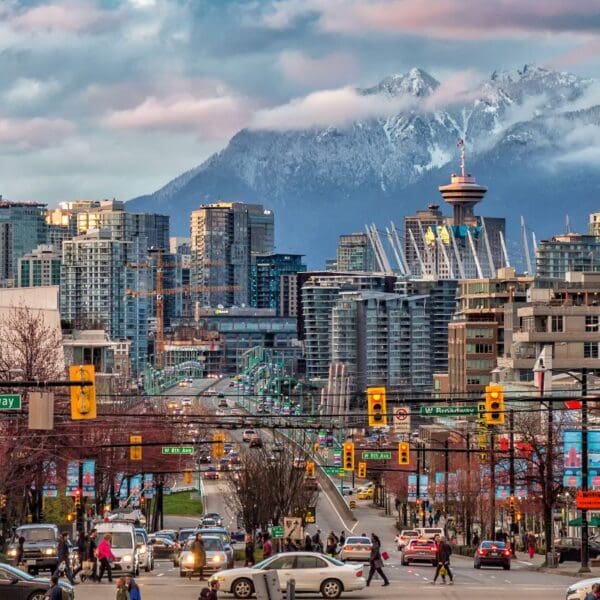 skyline of Vancouver Canada
