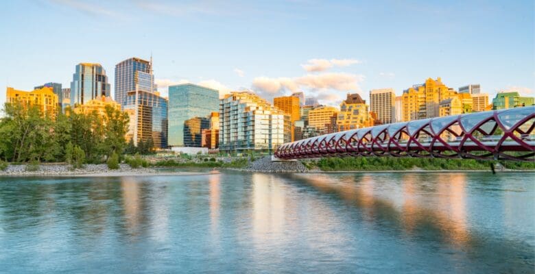 city view of Calgary Canada