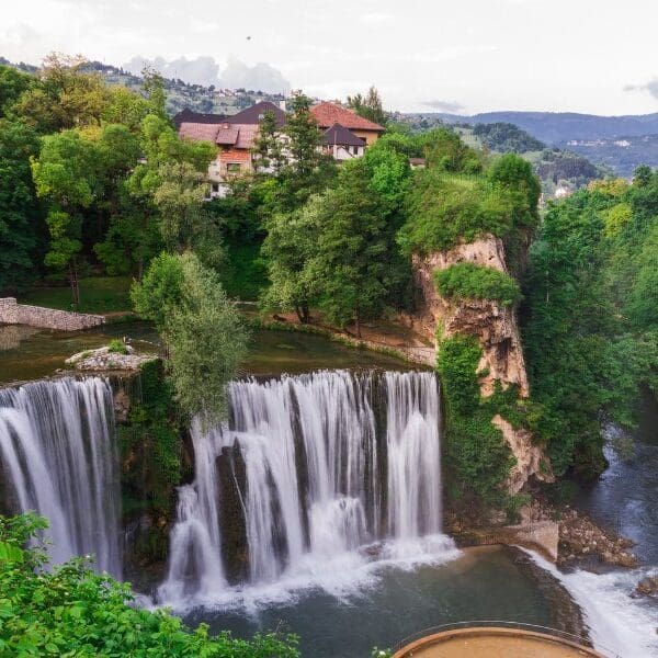 waterfall in Bosnia