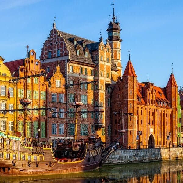 buildings in Poland city