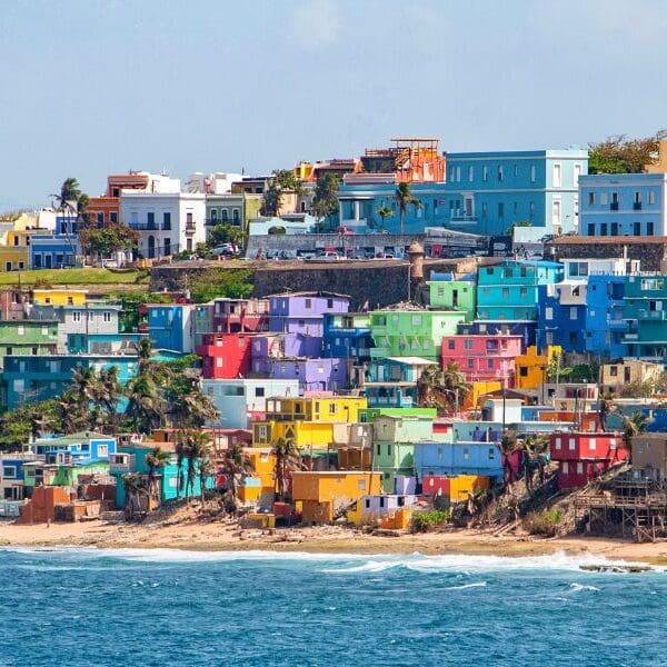 colorful houses in puerto rico