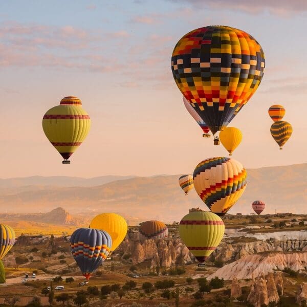 hot air balloons in turkey